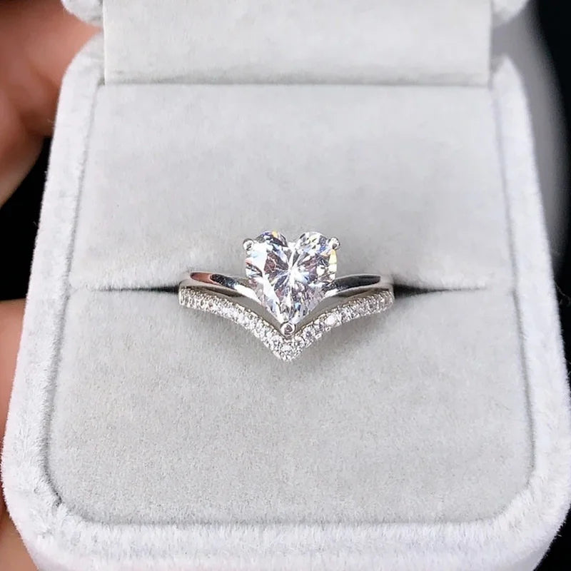 Silver Heart Ring – Essential Love